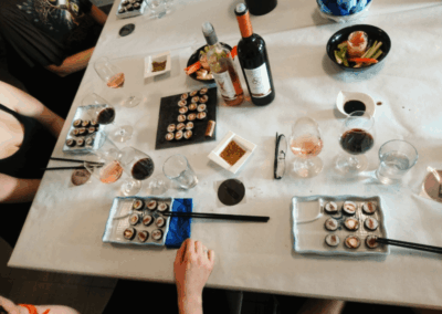 Dégustation de Vins et Sushis